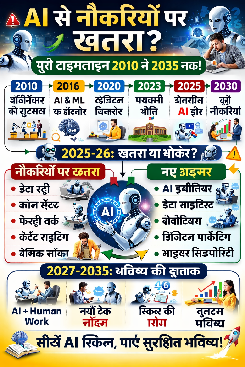 AI से नौकरियों पर खतरा