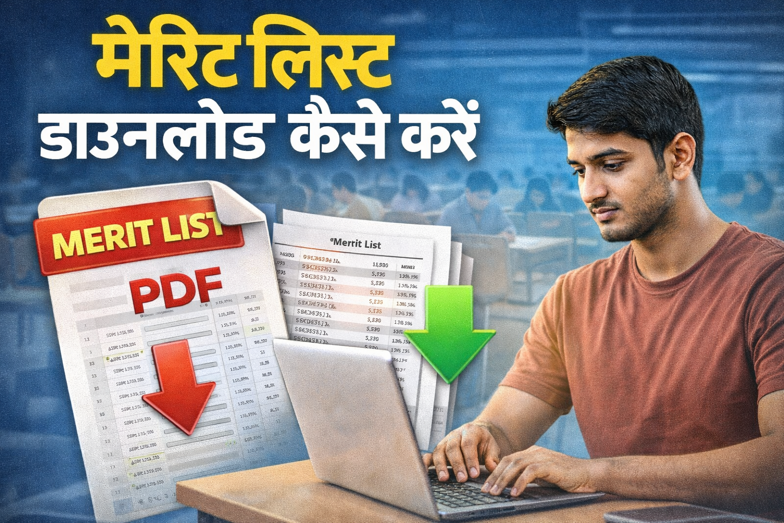 मेरिट लिस्ट डाउनलोड कैसे करें: Powerful Complete Official Process Guide