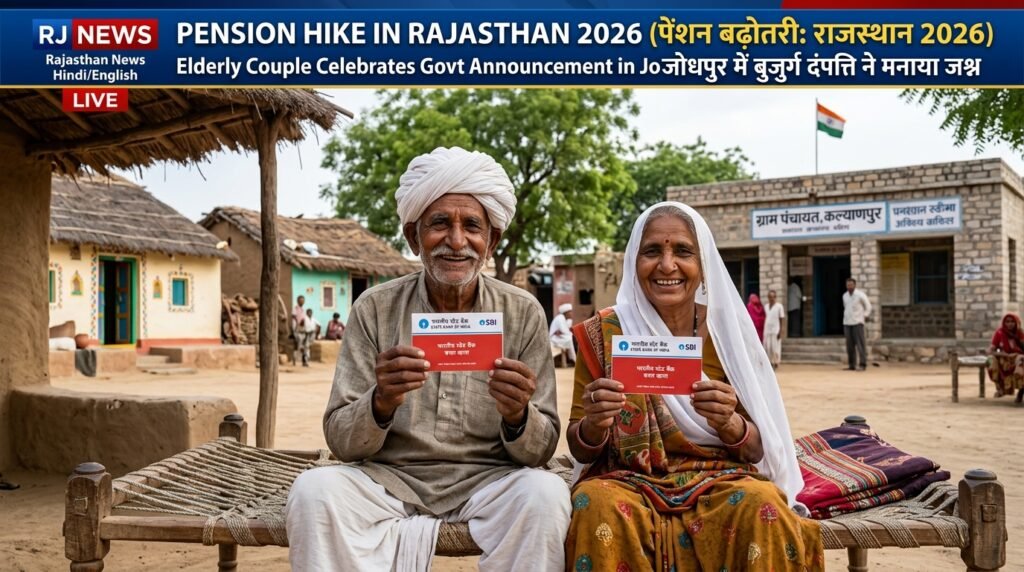 राजस्थान में पेंशन बढ़ी